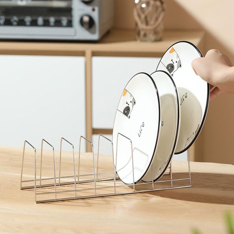 Stainless Steel Dish Drying Rack For Kitchen Counter Space Saving - Image 4