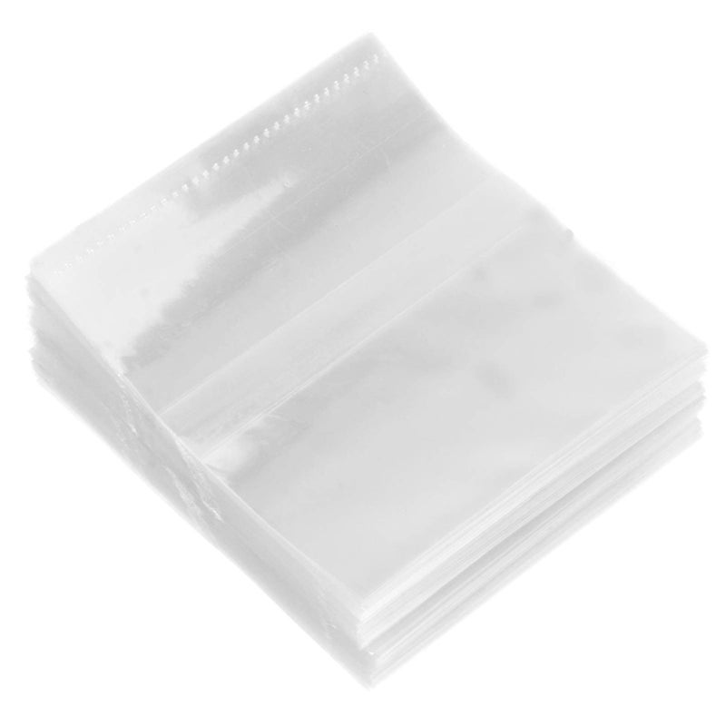 Scicalife 200pcs 80 x 70mm Clear Perforated Shrink Film Heat Shrink Wrap Film Shrink Seal Bands for Essential Oil Bottle, Dropper Bottle and Test Tube Bottle Cap - Image 1