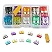 Alieemo 51PCS Mini Car Fuse Assortment Kit Vehicle Blade Fuse with Puller 2A 3A 5A 75A 10A 15A 20A 25A 30A 35A Auto Circuit Fuses Replacement Accessories for SUV RV Truck - Image 2
