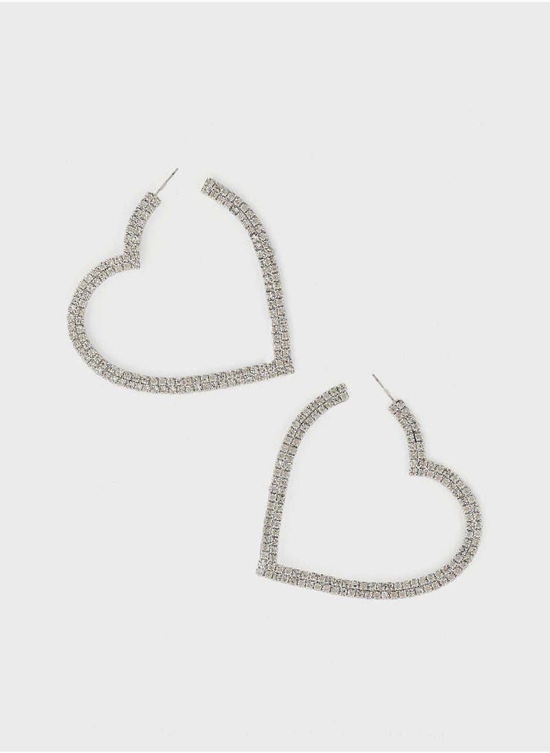 DORI - My Heart Hoop Earrings - Image 1