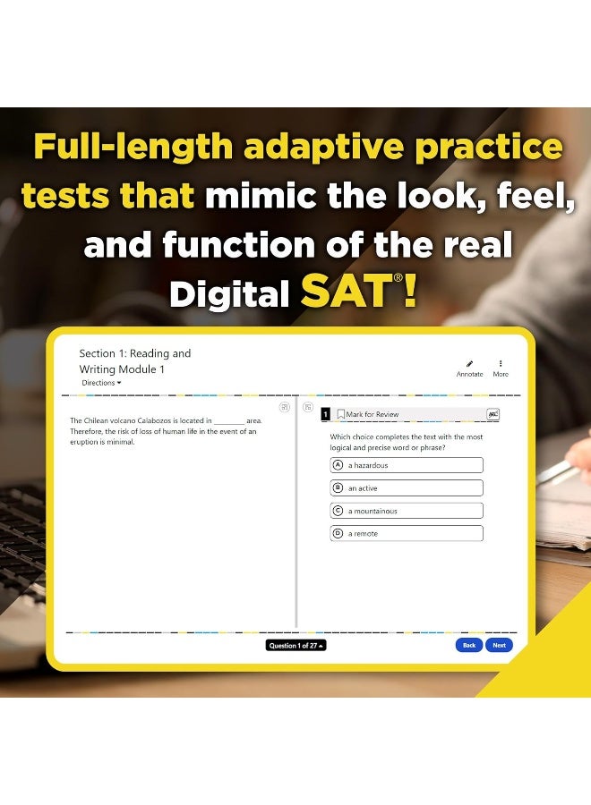 Princeton Review SAT Prep, 2024 : 3 Practice Tests + Review + Online Tools for the NEW Digital SAT - Image 3