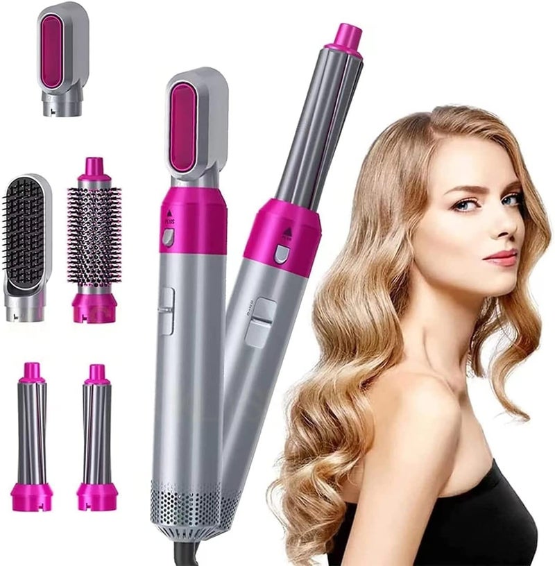 Hair Dryer Brush, 5 in 1 Hot Air Styler, 1000W - Image 5