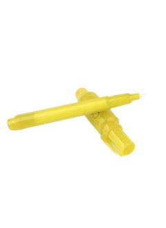 NIBEMINENT 2-In-1 UV Blacklight Invisible Marker Pen Yellow  - Image 4