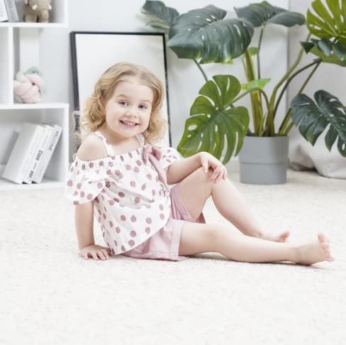 Hipea Toddler Baby Girls Summer Clothes Outfits Ruffle Camisole Spot Dot Tops and Casual Shorts 2-Piece Newborn Girl Clothing Set (5-6T) - Image 3