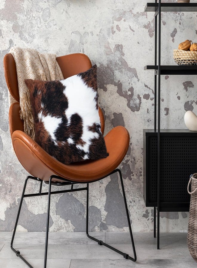 Chuarry Set of 4 Western Pillow Covers Cowhide Throw Pillows Cases18 x 18 Inch Farmhouse Country Decorative for Home Couch Bed Sofa Western Decor - Image 3