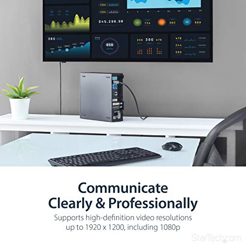 StarTech.com 6ft (1.8m) DisplayPort to DVI Cable, DP to DVI-D Video Adapter Converter Cable, Replaced by DP2DVI2MM6 - Image 4