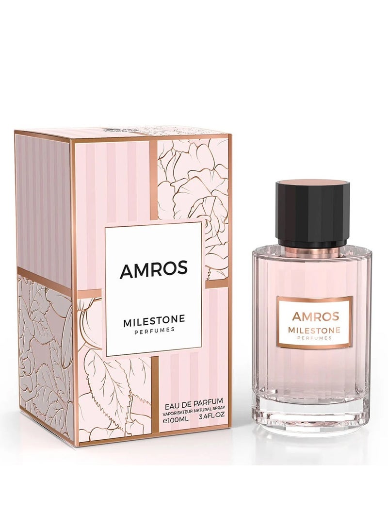 Milestone Amros Eau De Parfum For Unisex - 100 ML  - Image 1