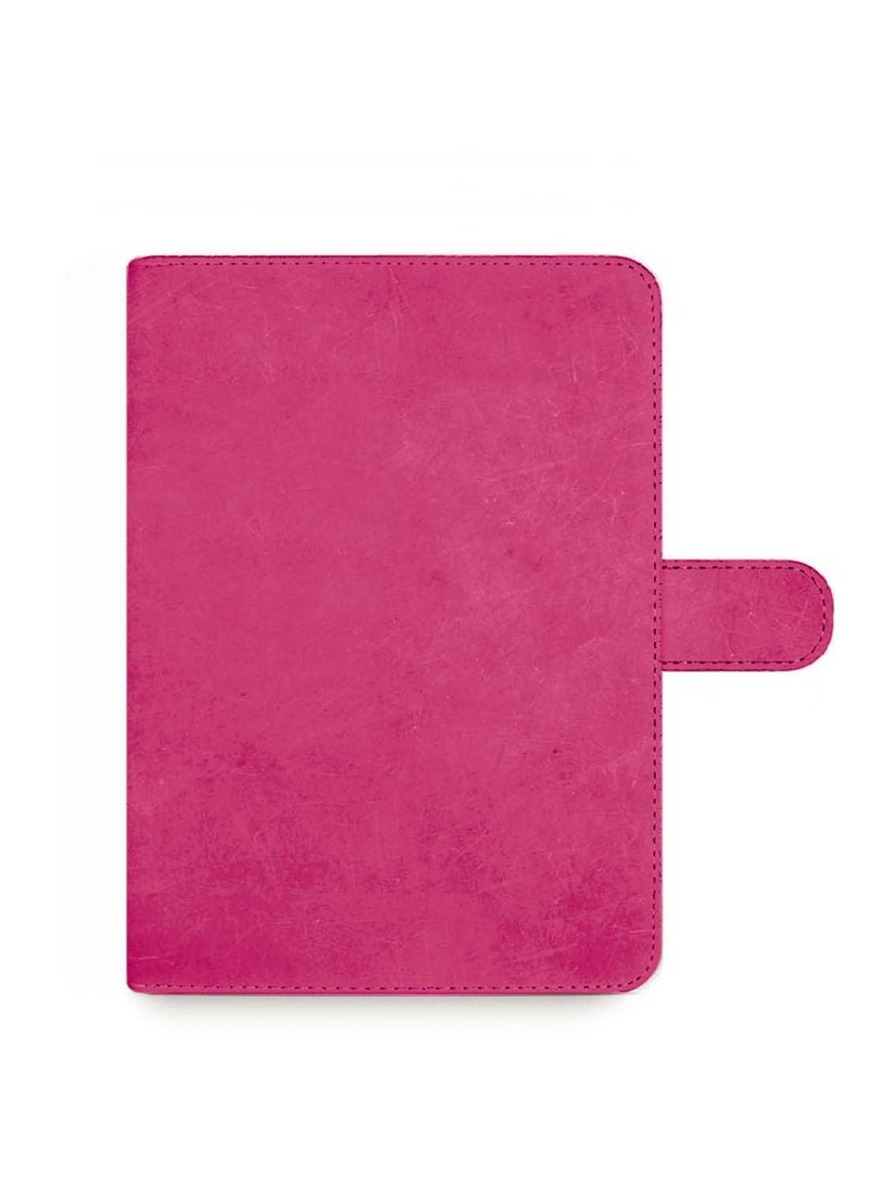 دبليو تيك غطاء Flip Case مغناطيسي بحواف جلدية PU لجهاز Honor Pad V9 11.5 بوصة 2024 (11.5 بوصة) - وردي - Image 5