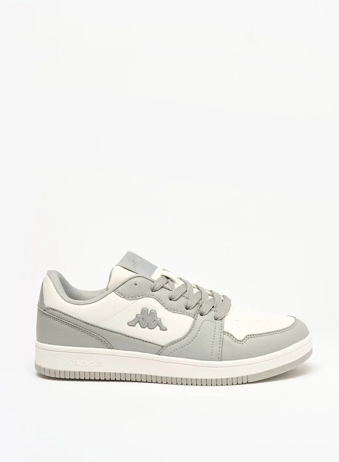 Kappa Women's Colourblock Sneakers with Lace-Up Closure
