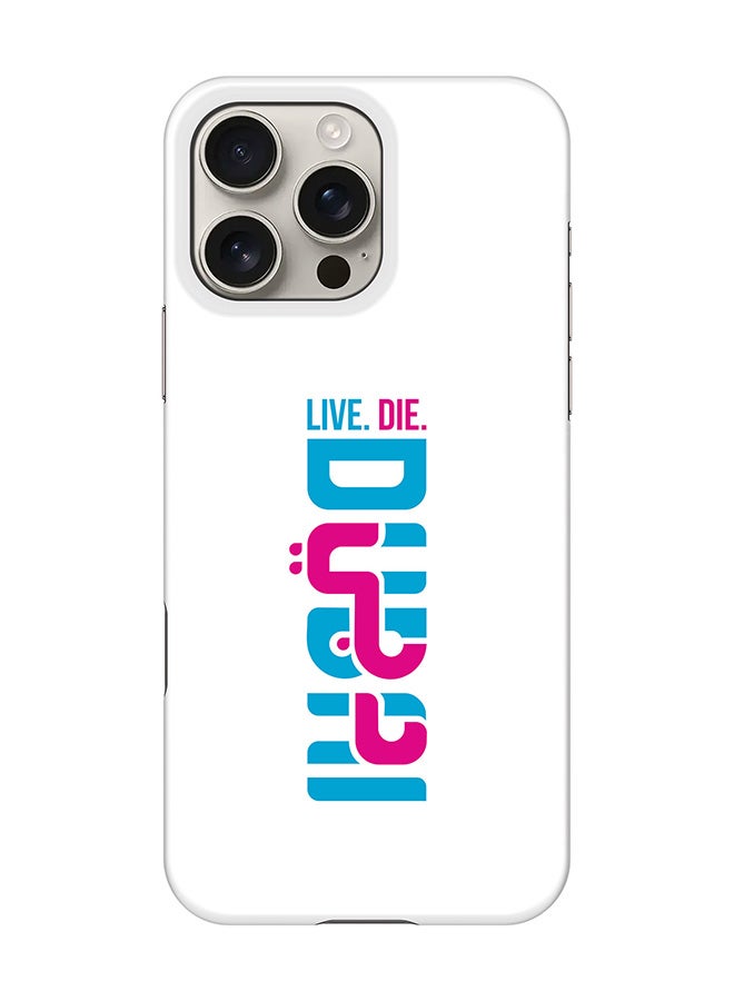 Stylizedd For iPhone 16 Pro Max,Case, [Compatible with MagSafe] Magnetic cover Slim fit Protection Matte, - Live Die DUBAI  - Image 1
