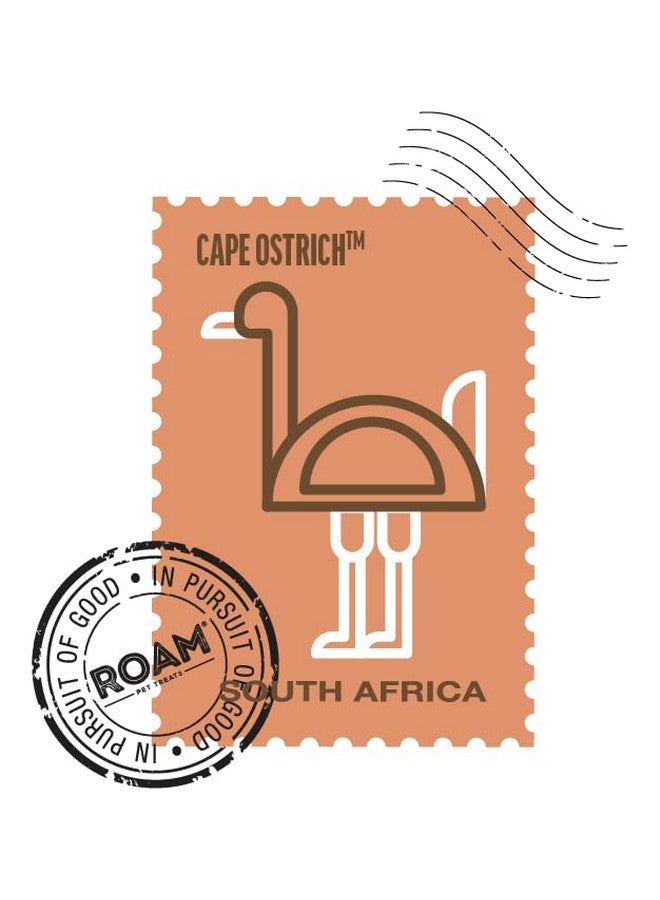 ROAM Exotic Variety Pack Adult Dog Treat Chews - Ostrich, Venison & Kangaroo Chews for Dogs, Dog Chews for Medium to Aggressive Chewers - Image 5