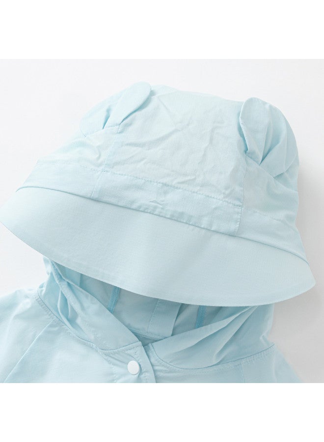 Balabala kids Sun Protection Jacket, Girls Lightweight Summer Outerwear, Breathable Skin Windbreaker For Big Kids - Image 4