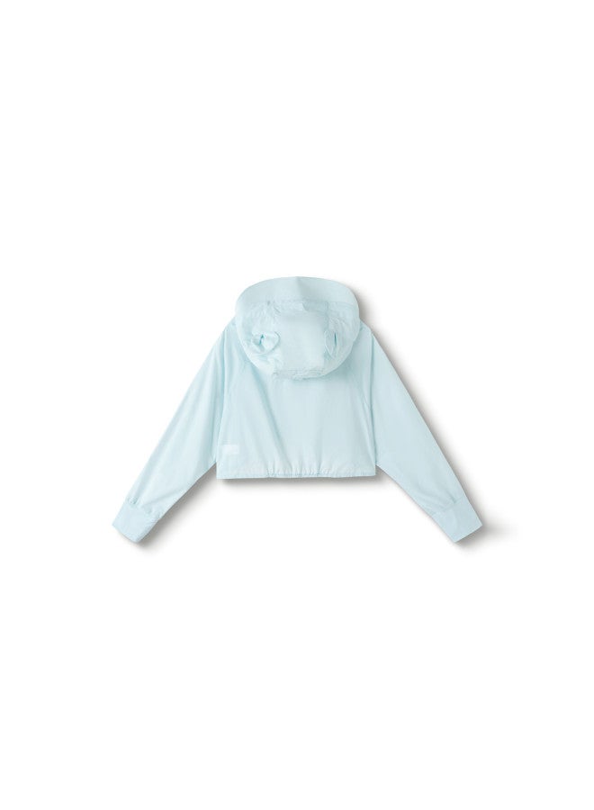 Balabala kids Sun Protection Jacket, Girls Lightweight Summer Outerwear, Breathable Skin Windbreaker For Big Kids - Image 3