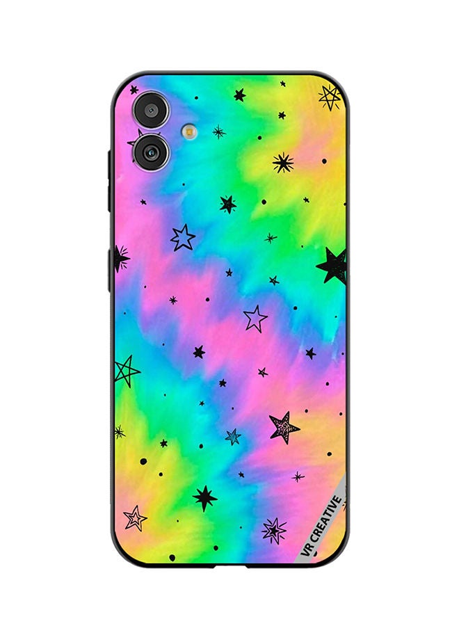 VR CREATIVE Protective Case Cover For Samsung Galaxy M13 5G Star Design Multicolour - Image 1