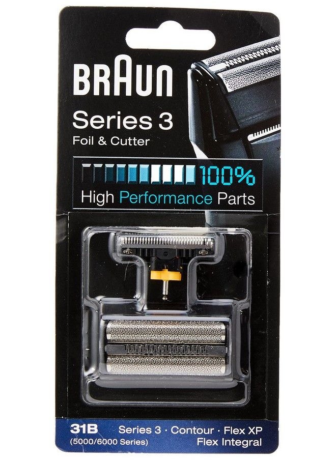 BRAUN - 31B Replacement Foil And Cutter Cassette Multi Black Bls Combi Pack - Image 1