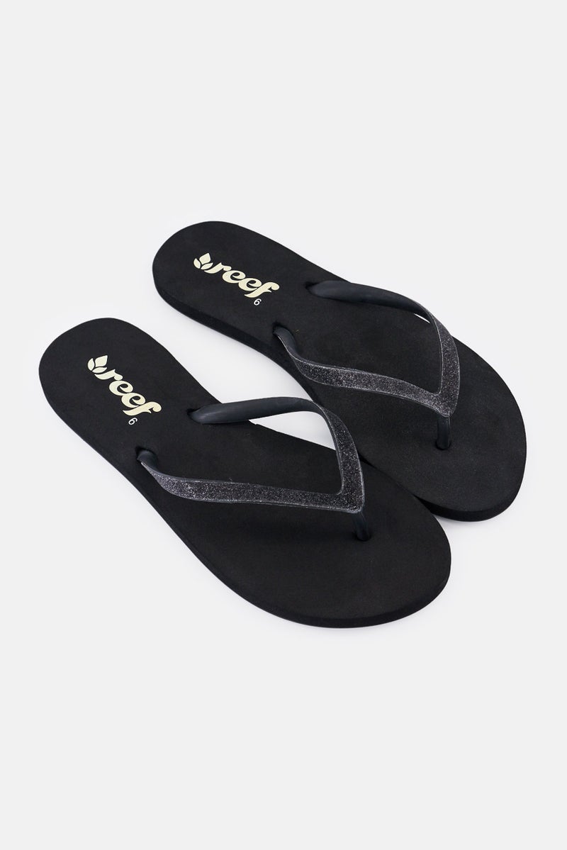 Reef Women Stargazer Slip On Slippers, Black - Image 2