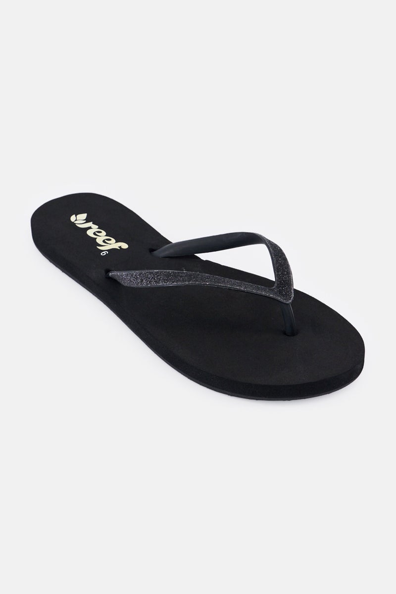 Reef Women Stargazer Slip On Slippers, Black - Image 1