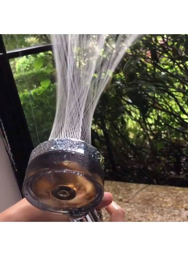 fashionhome 360 Rotated High-Pressure Handheld Shower Head Bathroom Pressurized Massage - Image 3