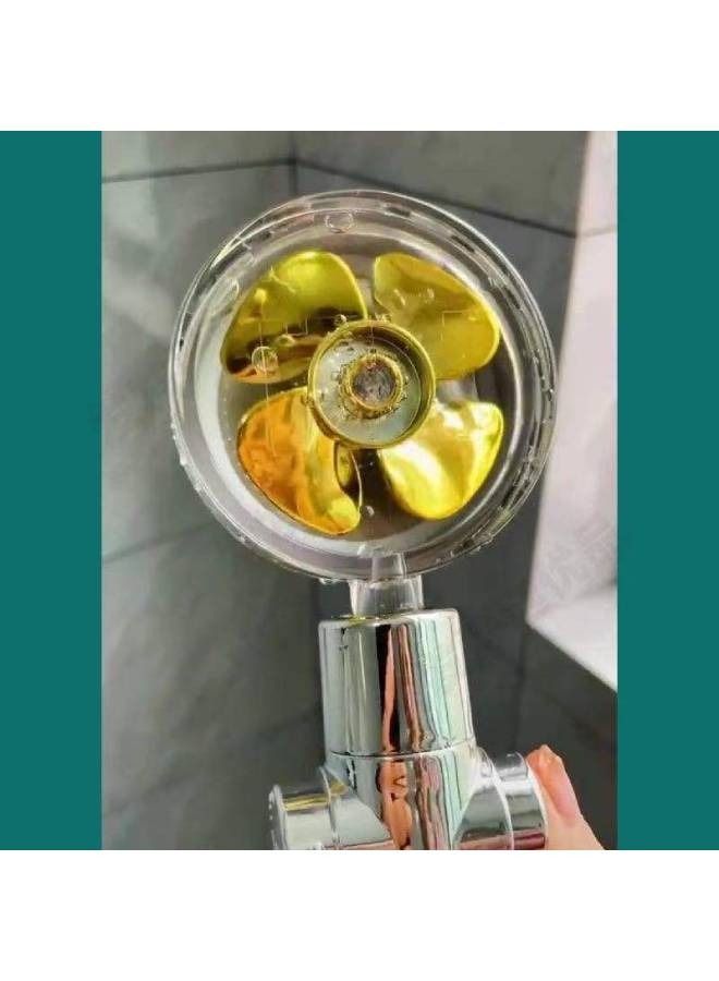 fashionhome 360 Rotated High-Pressure Handheld Shower Head Bathroom Pressurized Massage - Image 4