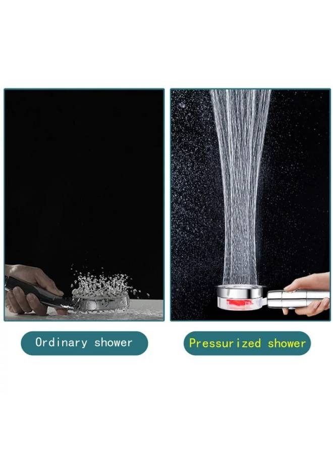 fashionhome 360 Rotated High-Pressure Handheld Shower Head Bathroom Pressurized Massage - Image 2