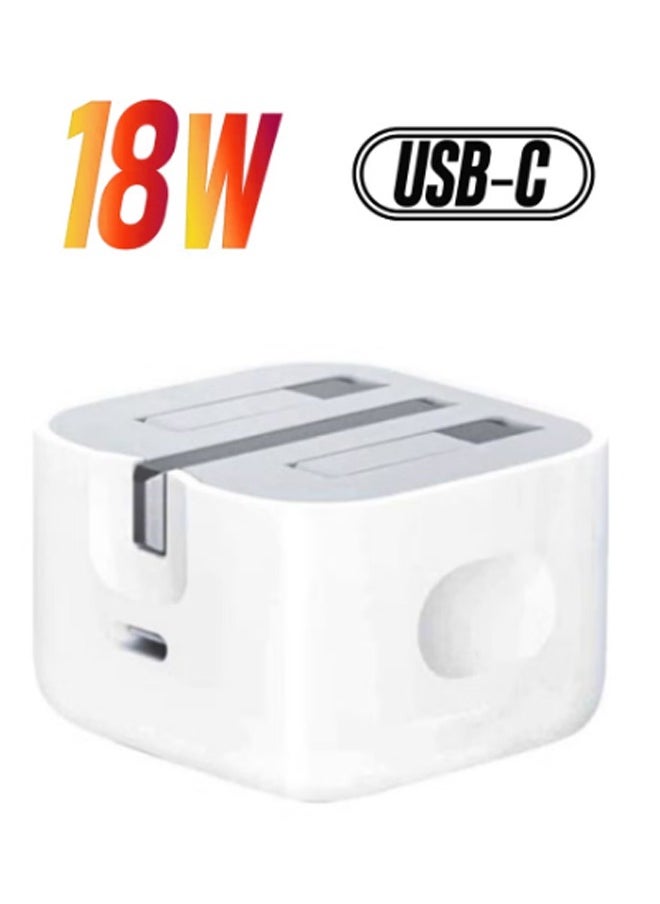 DIDA IPhone Charger Fast Charging|18W USB-C Wall Fast Charger Adapter Compatible for iPhone 15/14/14 Pro/14 Pro Max/13/12/SE2020/11/XR/XS Max/X/iPad  - Image 1