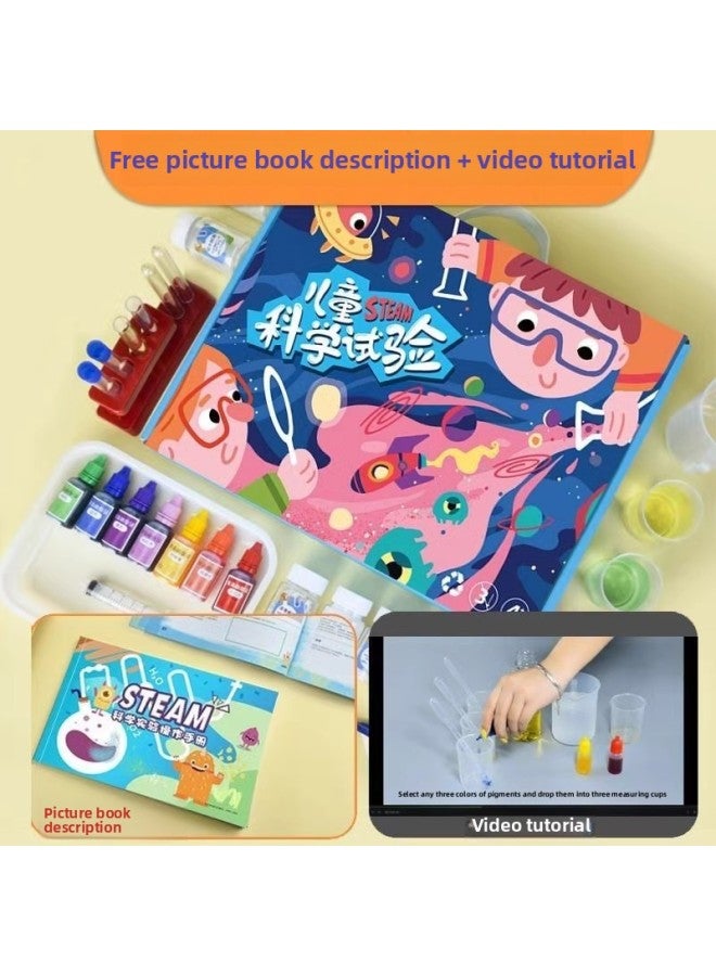 Science Small Experiment Supplies Big Gift Bag Primary School Students Grade Three Four Children Physical Chemistry Experiment Suit Materials-Specifications:【Getting Started】 Balloon Backlash Trolle  - Image 4
