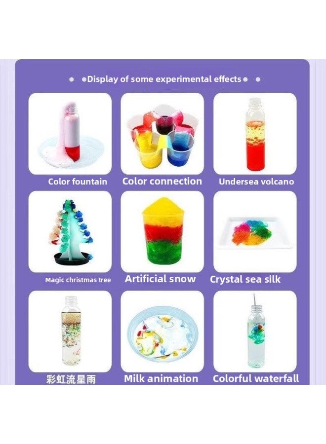 Science Small Experiment Supplies Big Gift Bag Primary School Students Grade Three Four Children Physical Chemistry Experiment Suit Materials-Specifications:【Getting Started】 Balloon Backlash Trolle  - Image 5
