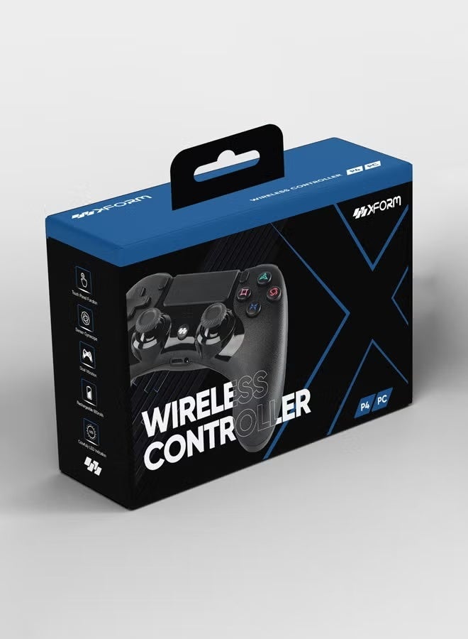 إكس فورم وحدة تحكم لاسلكية لجهاز PS4 بنفسجي - Image 4