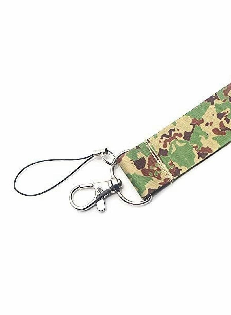 Excefore Cool Lanyard, Cute Neck Lanyard Key, Wallet, ID Holder Premium Soft Silk Strap Ladies Lanyard Men's Key 2Pcs - Image 5