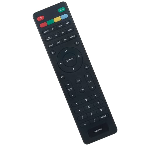WINFLIKE RC2012V Replacement Remote Control fit for Viore TV LED19VH50 LED22VH50 LED26VF50 LED26VF55D LED22VF50 LD-2480 - Image 3