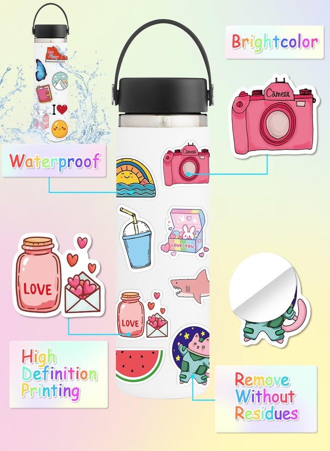 Greingways Stickers for Water Bottles, 400 Pcs Cute Stickers for School Students Classroom Prizes for Kids - Image 3