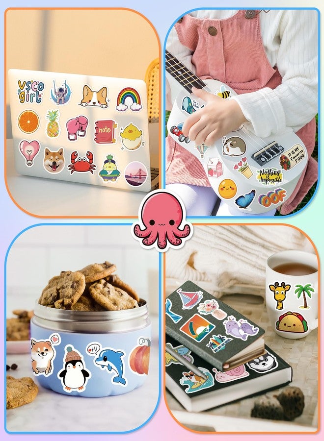 Greingways Stickers for Water Bottles, 400 Pcs Cute Stickers for School Students Classroom Prizes for Kids - Image 2