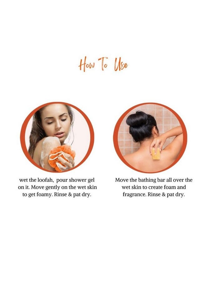 BodyHerbals Orange Surprise Bath & Body Care Gift Set For Women And Men| Skin Care Gift Kit & Spa Accessories | Gift Box Hamper For Couple| 6 Pcs| Luxury Gift For Birthdays, Anniversaries, Christmas And Special Celebrations| 100 % Vegan - Image 5