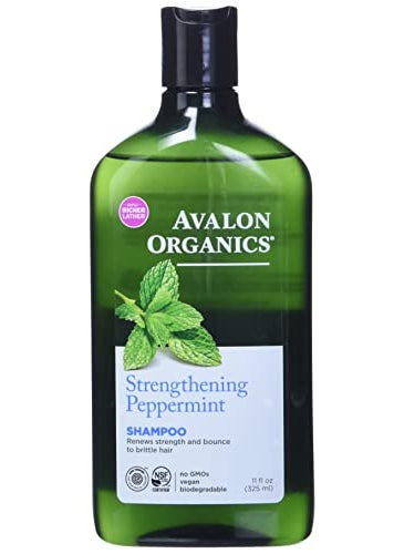 Avalon Organics Avalon Organics Shampoo, Strengthening Peppermint, 11 Oz 