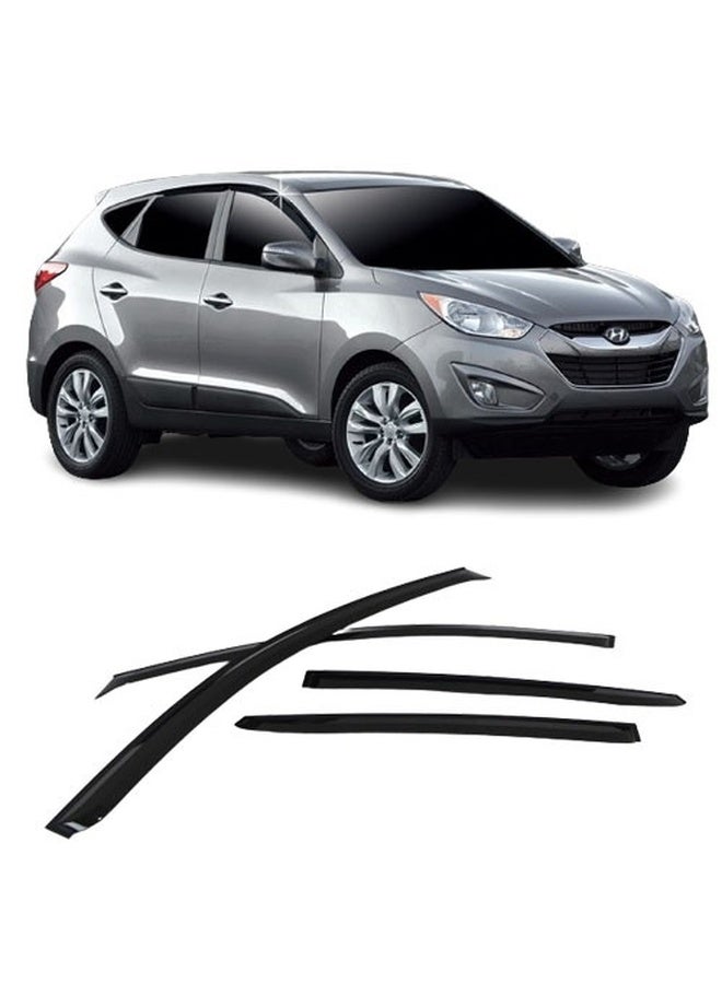 Window protectors and rain guards for Hyundai Tucson 2011 2012 2013 2014 2015 - Image 1