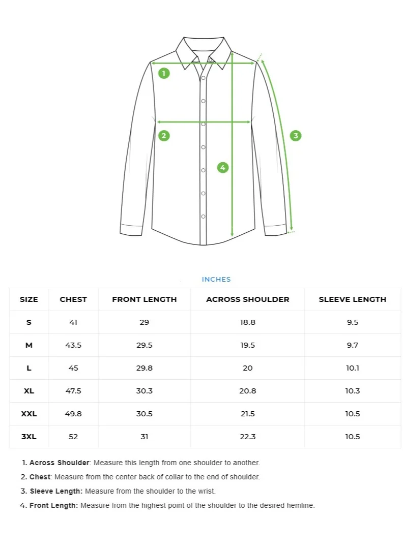 THE BEAR HOUSE  Men's Cotton Shirt | Casual & Formal Long Sleeve Slim Fit | Classic Button-Down, Office & Everyday Wear, Comfortable & Breathable Fabric for Men | Best Price UAE