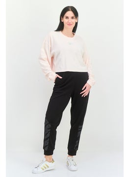 Reebok Women Sportswear Fit Long Sleeve Outdoor Sweatshirt, Pink  - Image 4