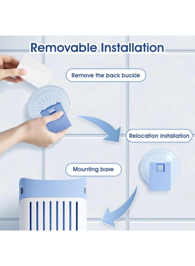 فرشاة المرحاض وحاملها - فرشاة المرحاض، فرشاة تنظيف المرحاض مع موزع مقبض قابل لإعادة التعبئة | فرشاة تنظيف المرحاض للحمام، التنظيف - Image 3