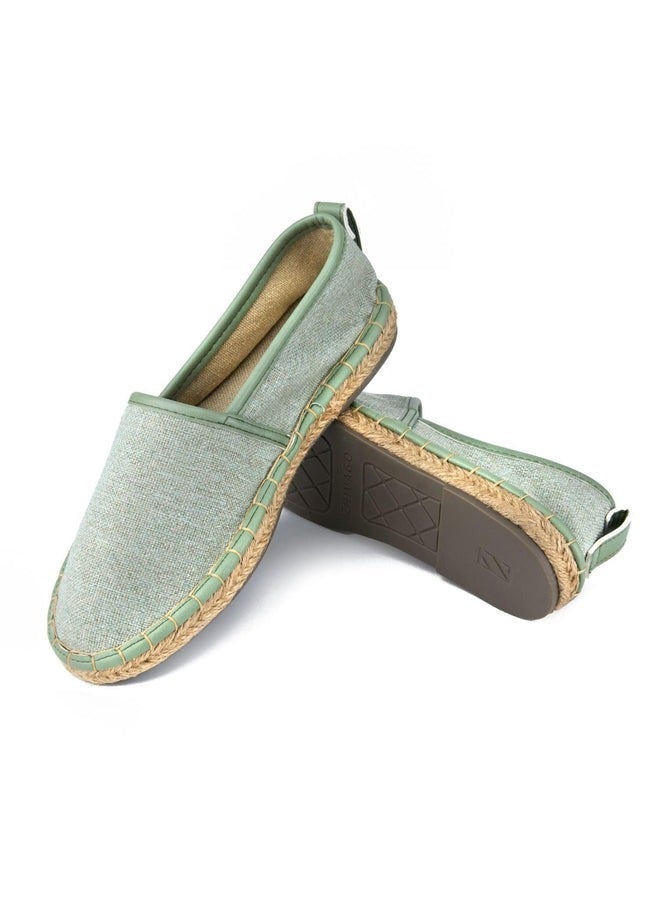 Pikkaboo Dia Turquoise Handmade Soft feet Zhivago Slip-on Shoes - Image 2