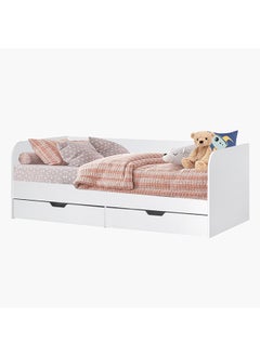 Home Box Vanilla Single Day Bed with 2 Drawers 204 x 73 x 95 cm  - Image 2