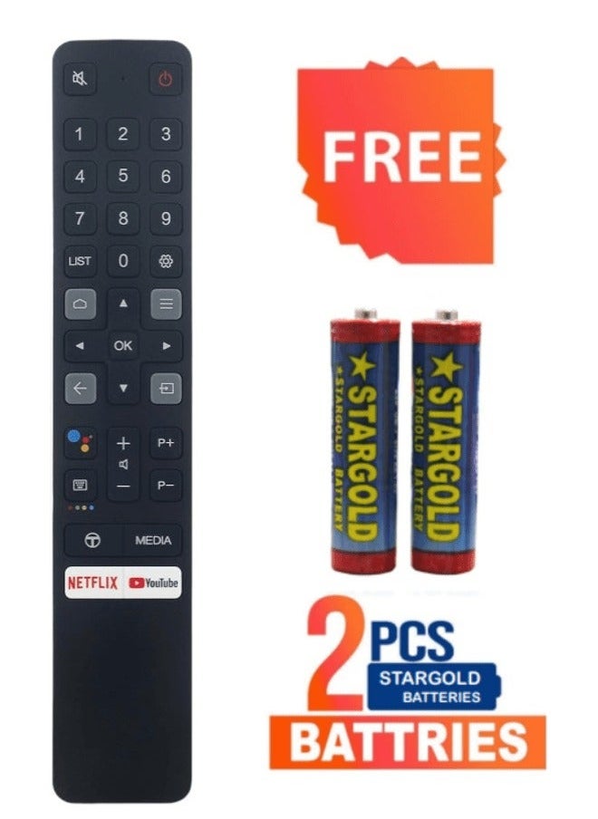 BURAQ جهاز تحكم عن بعد TCL 4K الذكي RC901V FMR1 عالمي  - Image 1