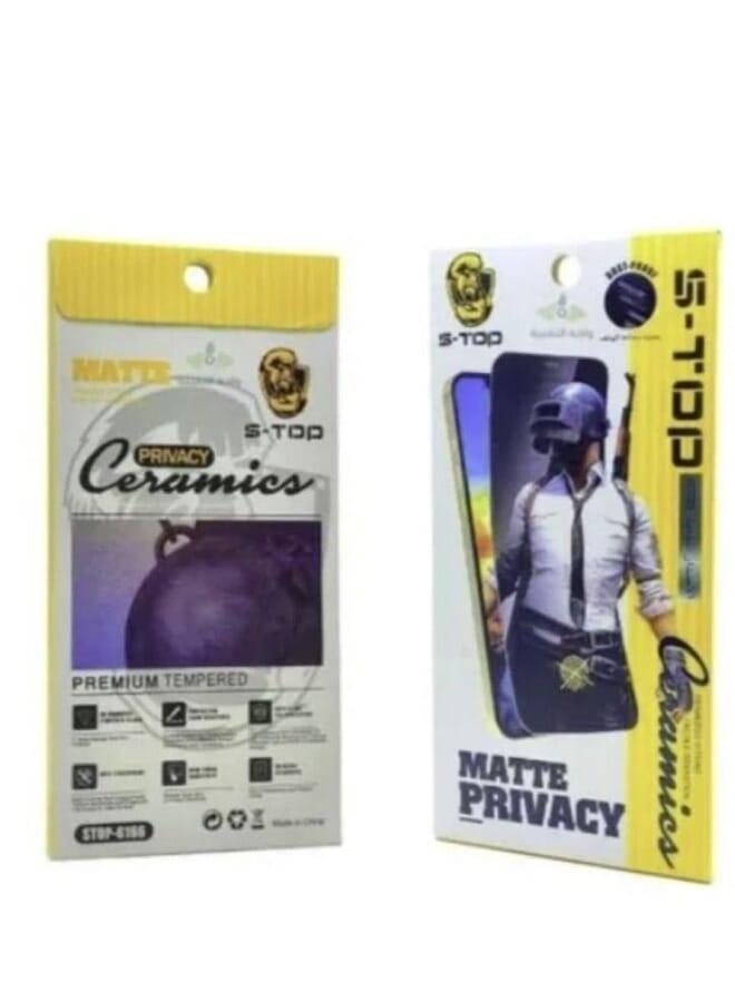 S-TOP Ceramic screen protection against fingerprints supports iPhone 7g  8g white - Image 2