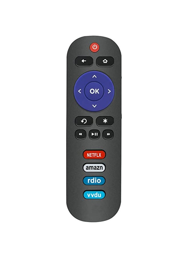 HuHa - EN3A32 Replacement Remote fit for Hisense Roku TV 40H4 48H4 32H4C 40H4C 48H4C 50H4C 32H4D 40H4D 43H4D 50H4D 55H4D 43R6D 65R6D 50R6D 55R6D 40H4C1 40H40C 48H4C1 48H4C2 LTDN40K25DWUS - Image 1