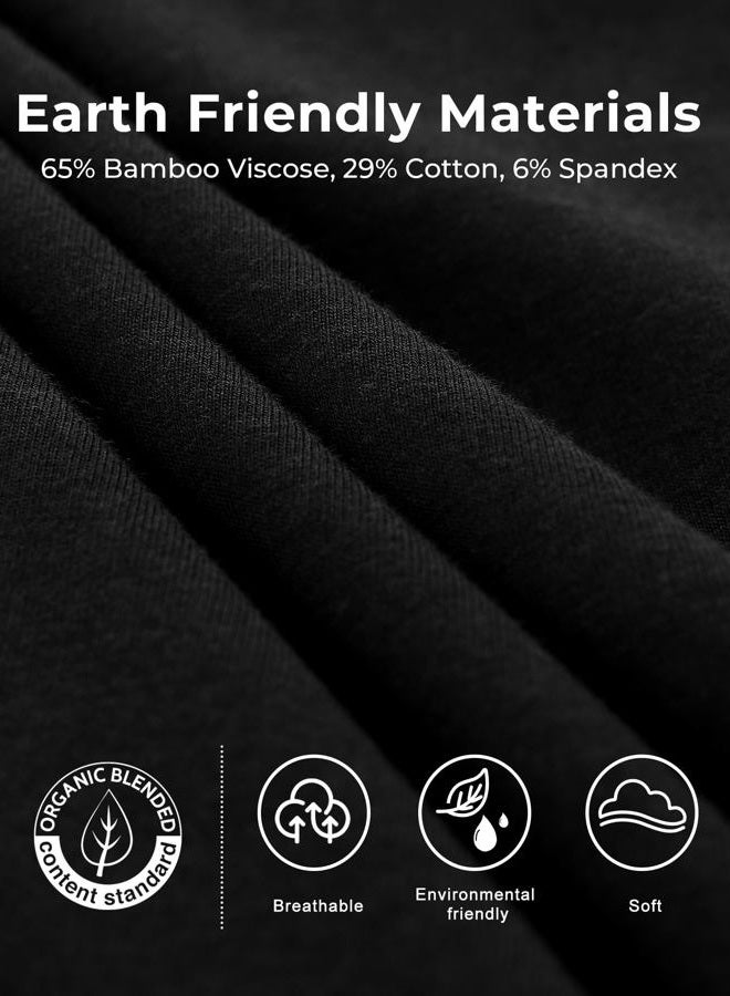 BAMBOO COOL Women Pajama Pants Comfy Bamboo Viscose Lounge Sleep Bottoms, Casual Pj Pants with Pockets and Stretch Drawstring - Image 4
