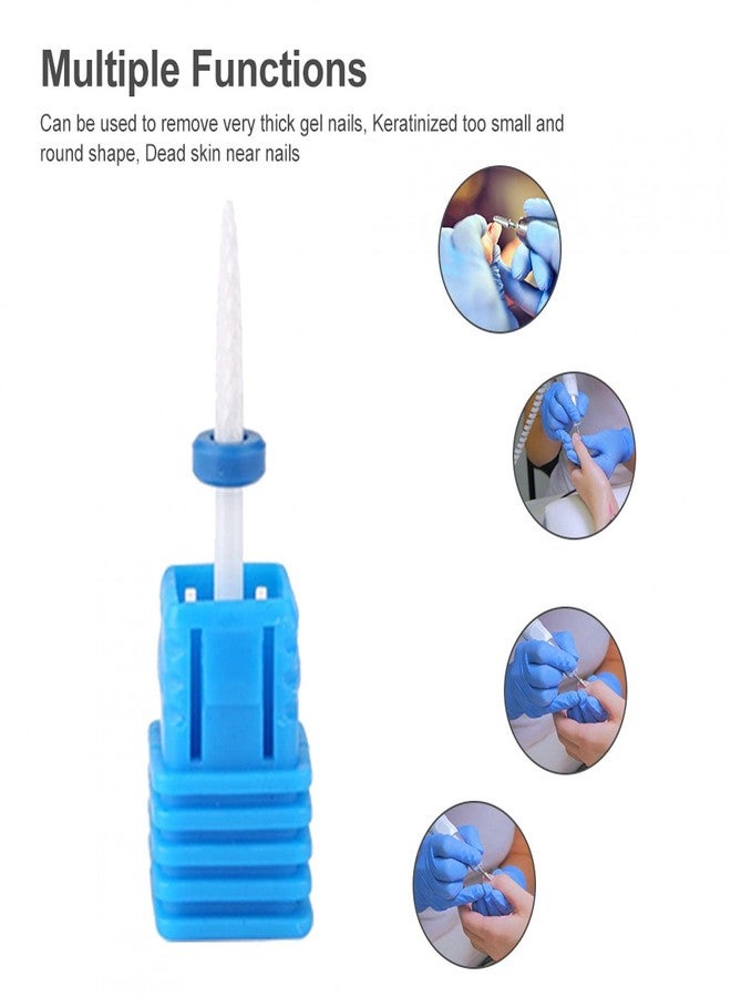 yuyte Fire Arrow Nail Bit, Manicure Tool Displayer Nail Drill Bit Ceramic Nail Removal[01# Fire Arrow M ] - Image 5