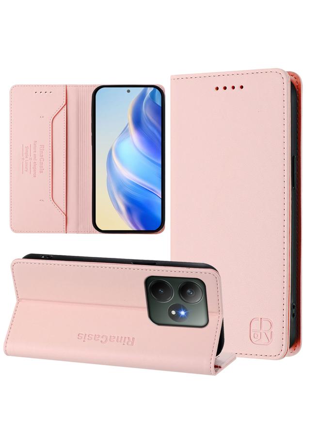 اس-توب جراب لهاتف Realme GT 6 5G / GT 6T 5G Global RC01 جراب هاتف جلدي مزدوج الطي مزود بخاصية الشفط المغناطيسي بتقنية RFID - Image 1