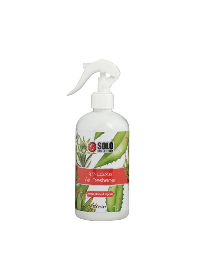 DANUBE HOME Danube Home Solo Room Spray - 500Ml (Jungle Herbs & Agave) Long-Lasting Air Freshner Sprayer Enchanting Floral, Fresh & Woody Aroma Home Fragrance Decorative Home Accessories 