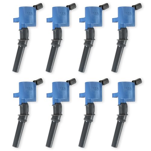 MSD 824285 Ignition Coils, Blaster Series, Blue, 8-Pack - Image 1