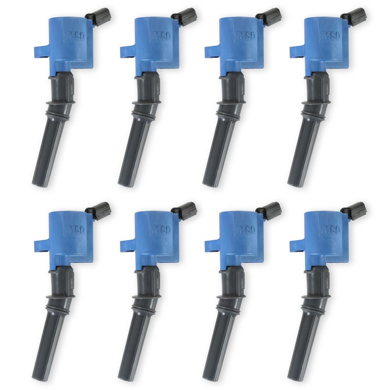 MSD 824285 Ignition Coils, Blaster Series, Blue, 8-Pack - Image 5