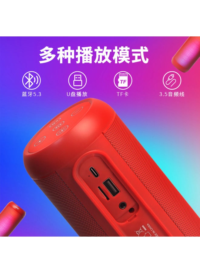 AFK Bluetooth Speaker New Rhythm Headlamp Subwoofer Card U Disk Play Bluetooth Audio - Image 4
